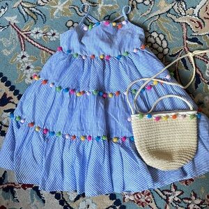 Tommy Bahama dress with bag!